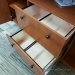 Medium Maple Serving Buffet Cabinet w/ Lateral Drawer Storage